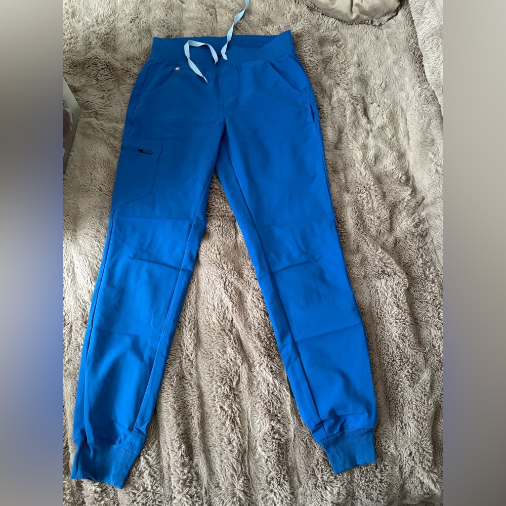Figs Women's Vibrant Blue Jogger scrub Pants